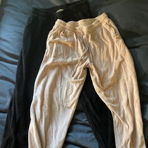 Velour sweatpants